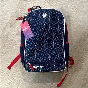 Red white and blue Rip-It softball bag 🥎